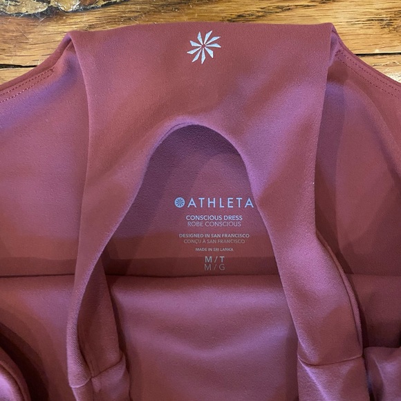 Athleta Conscious Dress in Berry Rose - Medium Tall - Picture 3 of 6